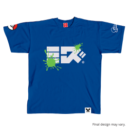 Splatoon 3 - Splatoon x Pokémon Splatfest T-shirt Water (Blue)