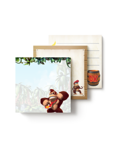 Donkey Kong Country Returns HD Sticky Note Set - Donkey Kong, Diddy Kong