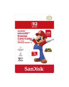 SanDisk® microSD Express Card for Nintendo Switch 2 - 256GB