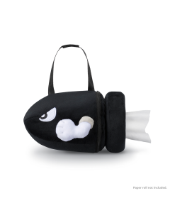 Super Mario Home & Party Paper Roll Holder (Bullet Bill)