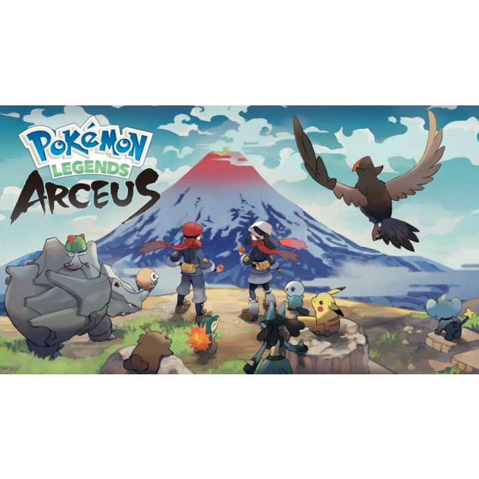 Pokémon Legends Arceus Cover Art: Replacement Insert & Case 