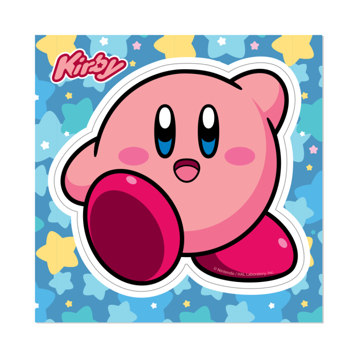 Kirby Star Heart Stickers — Haiyun 