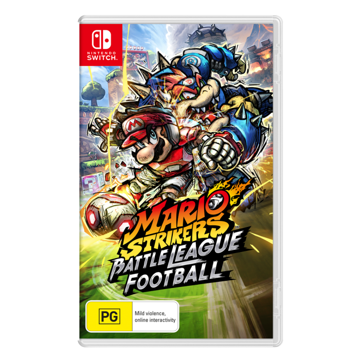 Nintendo Switch Mario Strikers Battle League Football /English + 10  Languages