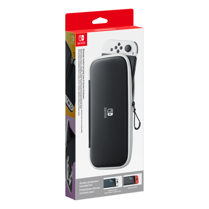 Nintendo Switch Carrying Case OLED Model Screen Protector