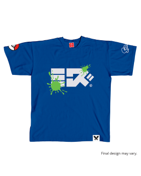 Splatoon 3 - Splatoon x Pokémon Splatfest T-shirt Water (Blue) - Kids Front
