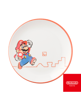 Super Mario Family Life Plastic Plate (Mario)