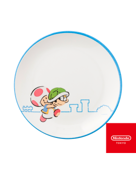 Super Mario Family Life Plastic Plate (Toad)											