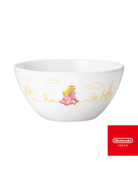 Super Mario Family Life Plastic Bowl (Peach)