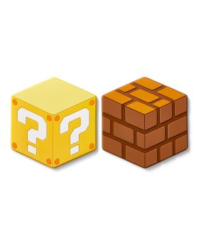 Super Mario Home & Party Silicon Coasters (Question Block/Block)