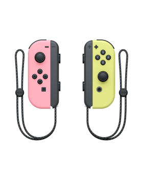 Nintendo Switch Joy-Con™ Pastel Pink (L) & Pastel Yellow (R) Controller Set Front
