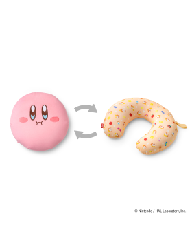 Kirby Reversible Travel Pillow (Stuffed) - 2 versions