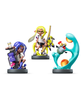 Splatoon 3 Triple Set (Octoling, Inkling & Smallfry) amiibo (Splatoon Collection)