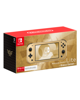 Nintendo Switch™ Lite Hyrule Edition Packshot