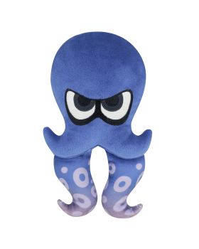 Octopus Blue Plush (22 cm)
