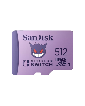 SanDisk® Pokémon™ microSDXC™ Card for Nintendo Switch – 512GB - Gengar