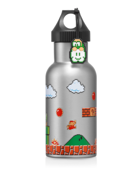 Super Mario Stainless Steel Bottle (Ground Stage)
