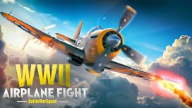 WWII AIRPLANE FIGHT - Battle War Squad: Rise of the P-40 Airplane