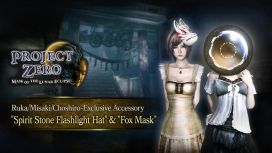 Ruka/Misaki/Choshiro-Exclusive Accessory (Spirit Stone Flashlight Hat & Fox Mask)