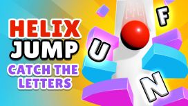 Helix Jump: Catch The Letters