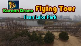 Korean Drone Flying Tour Ilsan Lake Park