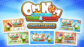 Om Nom: Coloring, Toons & Puzzle - Complete Pack