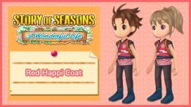 Red Happi Coat
