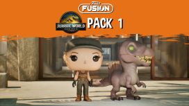 Funko Fusion - Jurassic World Rebirth Pack 1 -Zora Bennett and Spinosaurus