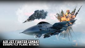 Air Jet Fighter Combat - Europe Fly Plane Attack