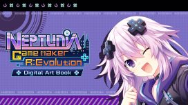 Neptunia Game Maker R:Evolution Digital Art Book