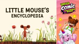 Little Mouse's Encyclopedia + Comic Coloring Book - Complete Edition