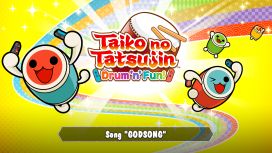 Taiko no Tatsujin: Drum'n'Fun! - Song "GODSONG"