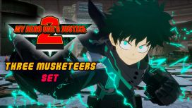 MY HERO ONE'S JUSTICE 2 Three Musketeers Set