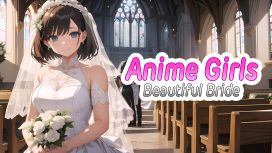 Anime Girls: Beautiful Bride