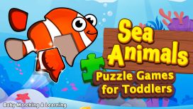 Sea Animals Puzzle Games for Toddlers Baby Matching & Learning