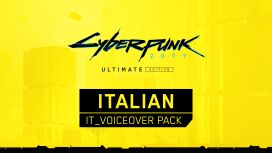 Cyberpunk 2077: Ultimate Edition Italian Voiceover Pack
