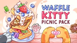 Waffle Kitty Picnic Pack