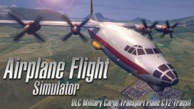 Airplane Flight Simulator DLC - Military Cargo Transport Plane C12-Transit