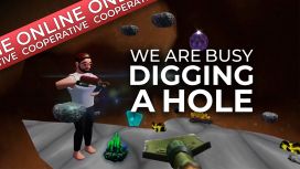 We Are Busy Digging A Hole