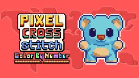 Pixel Cross Stitch Color by Number
