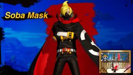 ONE PIECE: PIRATE WARRIORS 4 Sanji Costume "Soba Mask"