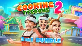 Cooking Tycoons 2: 3 in 1 Bundle