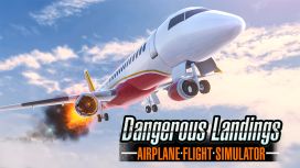 Airplane Flight Simulator : Dangerous Landings