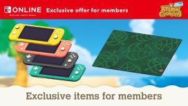 Exclusive items for Nintendo Switch Online members