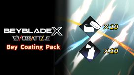 BEYBLADE X EVOBATTLE BEY COATING ITEM SET