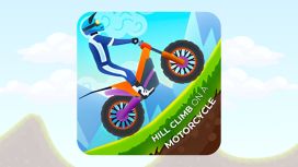 Hill Climb on a Motorcycle