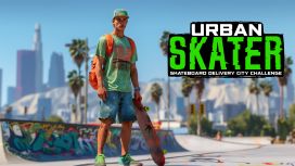 Urban Skater - Skateboard Delivery City Challenge