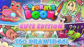 Coloring Book: Cute Edition - 150 drawings