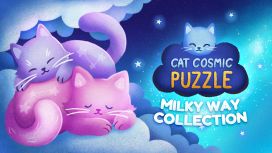 Cat Cosmic Puzzle Milky Way Collection