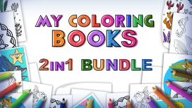 My Coloring Books - 2 in 1 Bundle