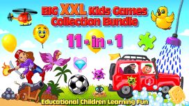 Big XXL Kids Games Collection Bundle 11-in-1 Educational Children Learning Fun